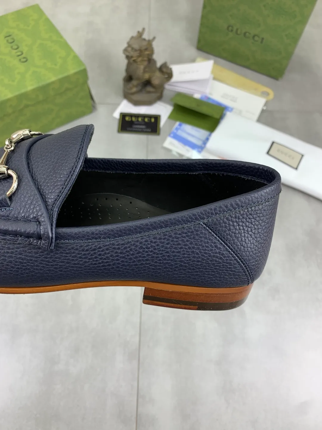 Men's men's shoes 💰P540 [New style] Water-dyed cowhide 💰💎💎💎 [Gucci] Gucci high-end men's formal business leather shoes, original order 1:1 authentic goods! Original imported high-end washed calfskin, original metal buckle, imported first-layer cowhide lining for feet, original outsole, men's shoe size: 38-44, multiple colors available